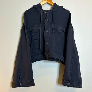 BNWOT Free People black shacket